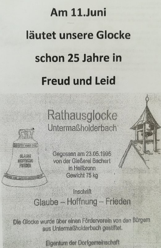 2a - 25 Jahre Rathausglocke